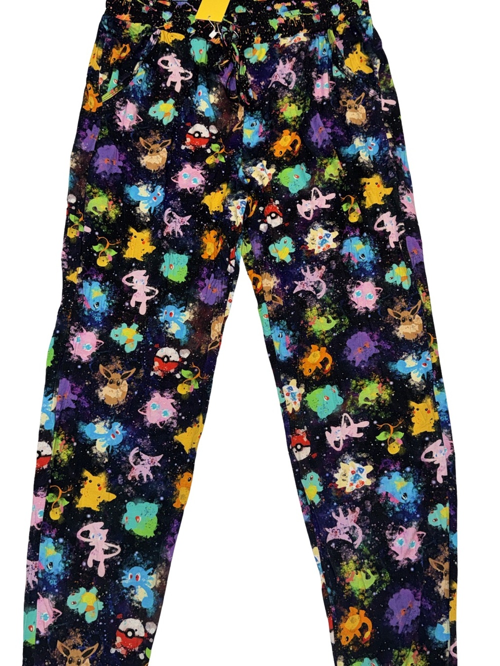 Poke Patchwork Bamboo Adukt Joggers Size XL